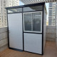 Casetta da giardino modulare coibentata profili neri 2x2m - pavimento incluso - Everbox
