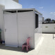 Casetta da giardino modulare coibentata 3x2m bianca - pavimento incluso - Everbox