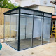 Casetta da giardino modulare coibentata profili neri 3x2m - pavimento incluso - Everbox