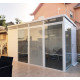 Casetta da giardino modulare coibentata 4x2m bianca - pavimento incluso - Everbox