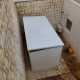 Casetta da giardino modulare coibentata 4x2m bianca - pavimento incluso - Everbox