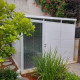Casetta da giardino modulare coibentata 3x3m bianca - pavimento incluso - Everbox