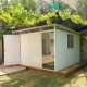 Casetta da giardino modulare coibentata 4x3m bianca - pavimento incluso - Everbox