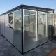 Casetta da giardino modulare coibentata profili neri 5x3m - pavimento incluso - Everbox