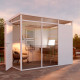 Pannello in doppio vetro per ufficio da giardino Everbox