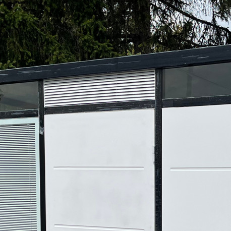 Griglia di ventilazione frontale per ufficio da giardino Everbox