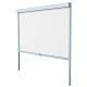Tenda laterale scorrevole grigio chiaro 270 cm per pergola bioclimatica in alluminio X-METAL