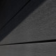 Casetta da giardino + terrazza in legno composito 28mm antracite 15m² PREMIUM - Woodlife Garden