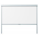 Tenda laterale scorrevole grigio chiaro 370 cm per pergola bioclimatica in alluminio X-METAL