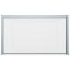 Tenda laterale scorrevole grigio chiaro 370 cm per pergola bioclimatica in alluminio X-METAL