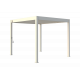Pergola bioclimatica autoportante in alluminio bianca 3x3m Ombrea
