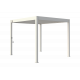 Pergola bioclimatica autoportante in alluminio bianca 3x3m Ombrea