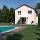 Pergola bioclimatica autoportante in alluminio bianca 3x3m Ombrea