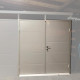 Porta doppia in sostituzione della porta singola con telaio bianco - Everbox