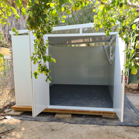 Porta doppia in sostituzione della porta singola con telaio bianco - Everbox