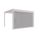 Tenda laterale bianco 400cm per pergola bioclimatica in alluminio Ombrea