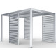 Pannello frangisole fisso - 90 cm - grigio chiaro - X-METAL