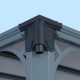 Pergola in alluminio e policarbonato 309x309cm Milano™ 3000 - Canopia by Palram
