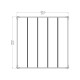Pergola in alluminio e policarbonato 309x309cm Milano™ 3000 - Canopia by Palram