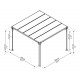 Pergola in alluminio e policarbonato 309x309cm Milano™ 3000 - Canopia by Palram