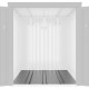 Pavimento per armadio da giardino in metallo antracite Kosto 2240L - X-METAL