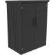 Armadio da giardino in metallo antracite Kosto 2240L - X-METAL
