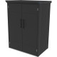 Armadio da giardino in metallo antracite Kosto 2240L - X-METAL