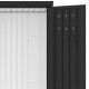 Armadio da giardino in metallo antracite Kosto 2240L - X-METAL