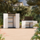 Baule da giardino Sunlife in resina beige - H.105 cm - JOBU