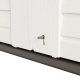 Baule da giardino Sunlife in resina beige - H.105 cm - JOBU