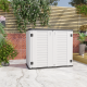 Baule da giardino Sunlife in resina beige - H.105 cm - JOBU