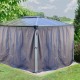 Pergola in alluminio e policarbonato 430x295,5cm Martinique 4300 Canopia by Palram