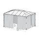 Pergola in alluminio e policarbonato 430x295,5cm Martinique 4300 Canopia by Palram