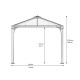 Pergola in alluminio e policarbonato 430x295,5cm Martinique 4300 Canopia by Palram