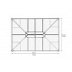 Pergola in alluminio e policarbonato 430x295,5cm Martinique 4300 Canopia by Palram