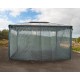 Pergola in alluminio e policarbonato 430x295,5cm Martinique 4300 Canopia by Palram
