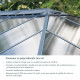 Pergola in alluminio e policarbonato 430x295,5cm Martinique 4300 Canopia by Palram