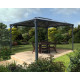 Pergola in alluminio e policarbonato 430x295,5cm Martinique 4300 Canopia by Palram