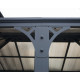 Pergola in alluminio e policarbonato 430x295,5cm Martinique 4300 Canopia by Palram