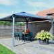 Pergola in alluminio e policarbonato 429x429cm Palermo™ 4300 - Canopia by Palram