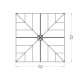 Pergola in alluminio e policarbonato 429x429cm Palermo™ 4300 - Canopia by Palram