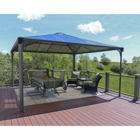 Pergola in alluminio e policarbonato 429x429cm Palermo™ 4300 - Canopia by Palram