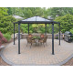 Pergola in alluminio e policarbonato Monaco™ 450x390cm - Canopia by Palram