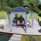 Pergola in alluminio e policarbonato 359x414,5cm Roma™ - Canopia by Palram