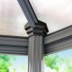 Pergola in alluminio e policarbonato 359x414,5cm Roma™ - Canopia by Palram