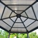 Pergola in alluminio e policarbonato 359x414,5cm Roma™ - Canopia by Palram