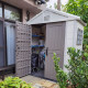 Casetta da giardino SunLife in polietilene ad alta densità 2,75 m² + pavimento - JOBU