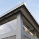 Casetta da giardino in legno composito 19,2 mm antracite 4,51 m² WINSTON skylight - Woodlife Garden