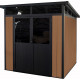 Casetta da giardino in legno composito 19,2 mm effetto legno 4,51 m² WINSTON Skylight - Woodlife Garden