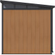 Casetta da giardino in legno composito 19,2 mm effetto legno 4,51 m² WINSTON Skylight - Woodlife Garden
